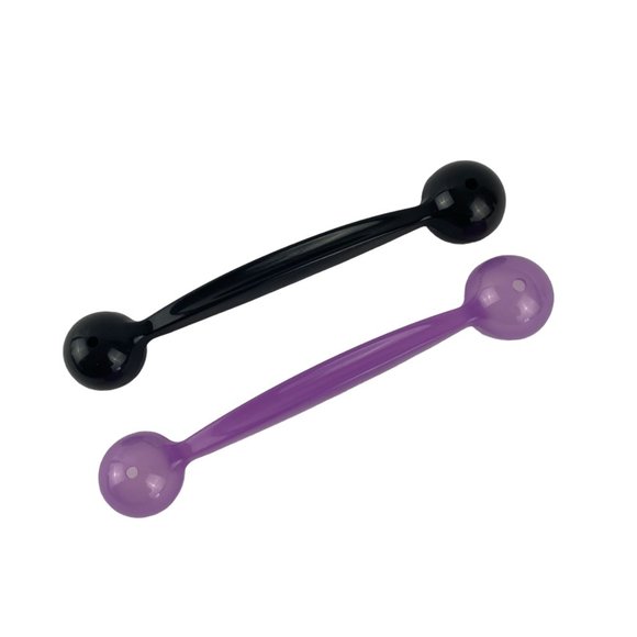 Tupperware Melon Baller #1333 Kitchen Gadget Scoop Black Purple Lot of 2 - Picture 2 of 4